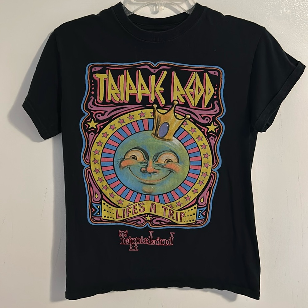 Hot Topic Trippie Redd “Life’s a Trip” Black T-shirt Size Small